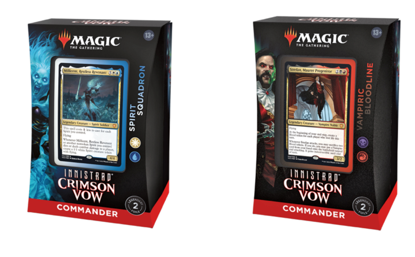 Innistrad Crimson Vow Commander Decks (Pair)