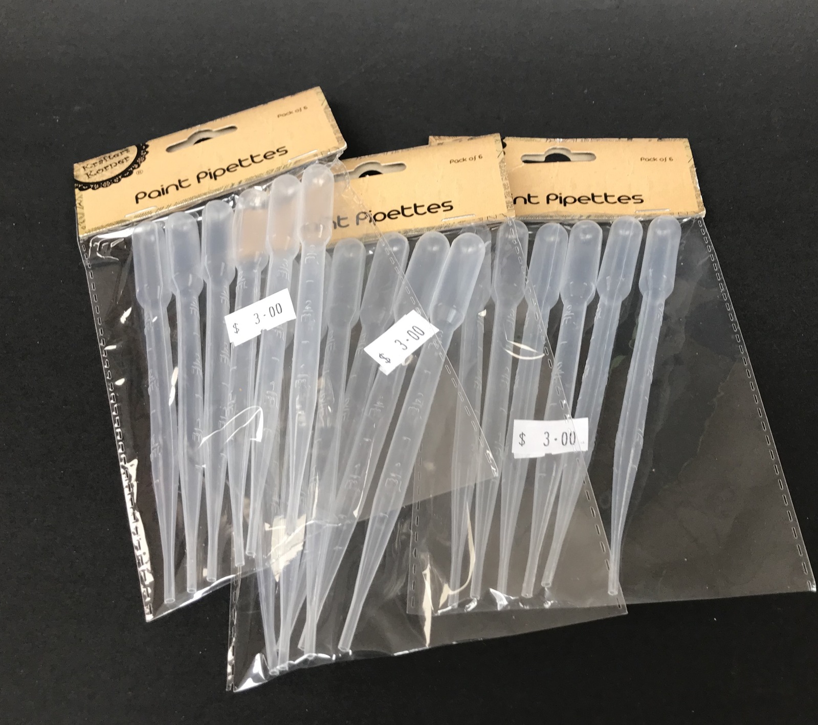 Polar Bear Camera Paint Pipette Dropper (5-Pack) – 0.01mL Precision For Camera Repair