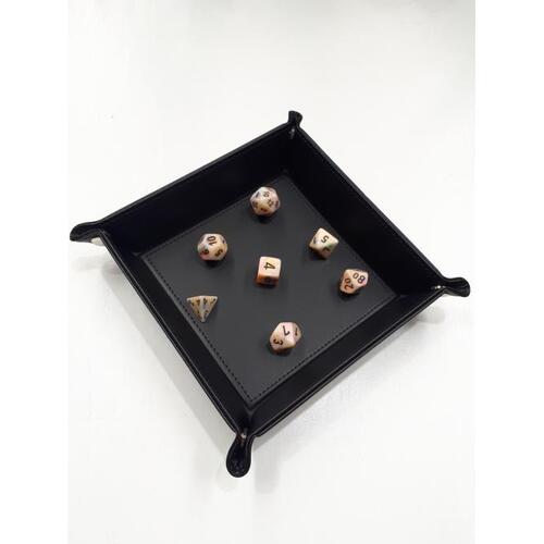 Folding Dice Tray (Black)