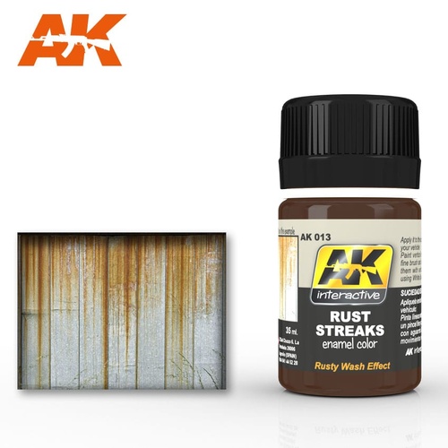 AK Interactive Weathering: Rust Streaks 35ml Enamel Paint