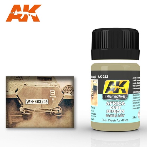 AK Interactive Weathering: Africa Dust Effects 35ml Enamel Paint