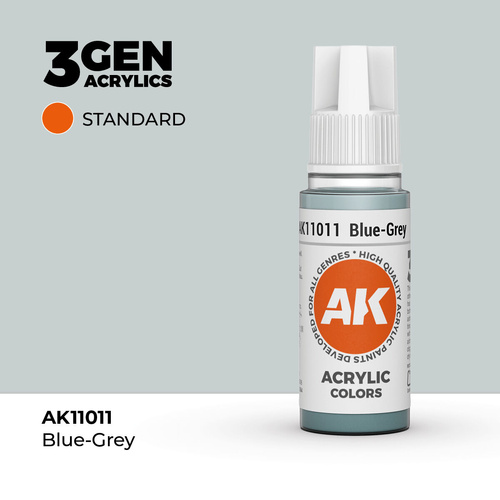 AK Interactive - 3 Gen Acrylics - Blue-Grey 17ml