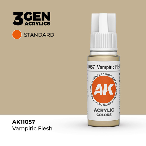 AK Interactive - 3 Gen Acrylics - Vampiric Flesh 17ml