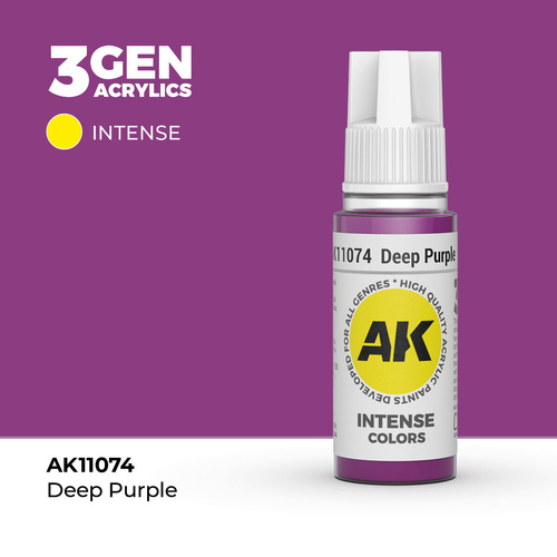 AK Interactive - 3 Gen Acrylics - Deep Purple 17ml