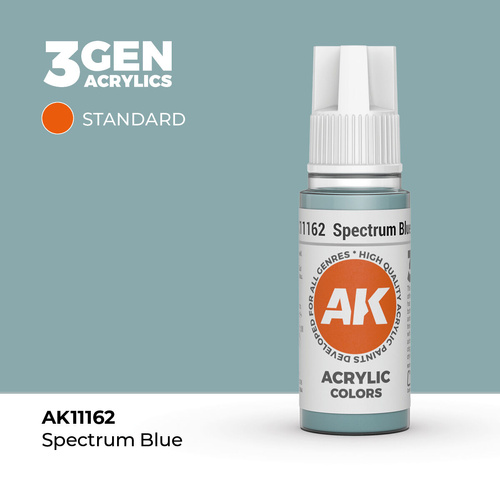AK Interactive - 3 Gen Acrylics - Spectrum Blue  17ml