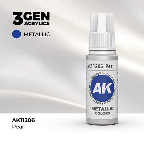AK Interactive - 3 Gen Acrylics - Pearl 17ml