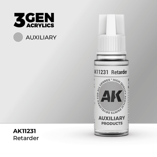 AK Interactive - 3 Gen Acrylics - Retarder 17ml