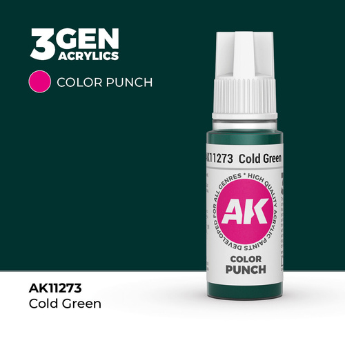 AK Interactive - Colour Punch - Cold Green 17 ml