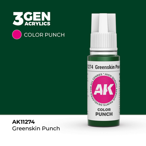 AK Interactive - Colour Punch - Greenskin Punch 17 ml