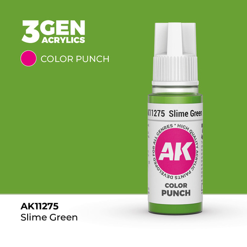 AK Interactive - Colour Punch - Slime Green 17 ml