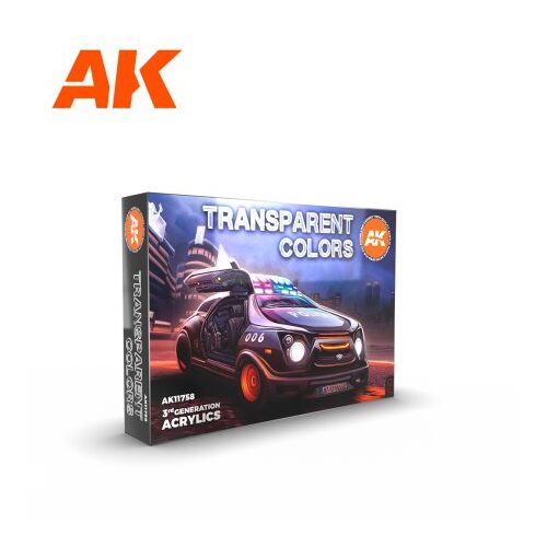 Ak Interactive 3Gen Sets - Transparent Colors