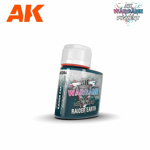 AK Interactive Wargame: Raider Earth Enamel Liquid Pigment 35ml