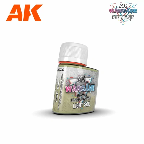 AK Interactive Wargame: Light Soil Enamel Liquid Pigment 35ml