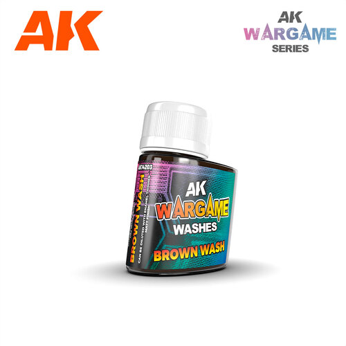 AK Interactive Washes - Brown Wash 35ml