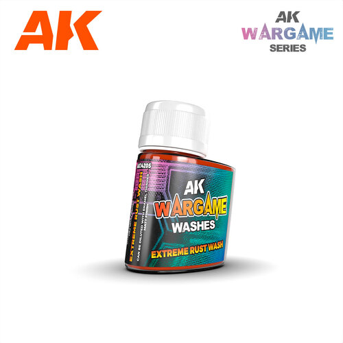 AK Interactive Washes - Extreme Rust Wash 35ml