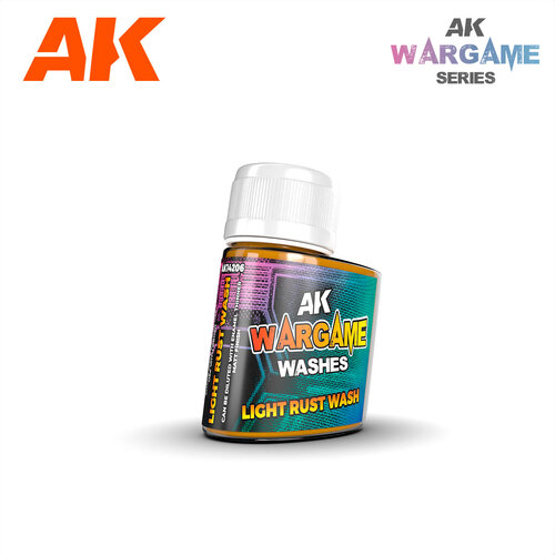 AK Interactive Washes - Light Rust Wash 35ml