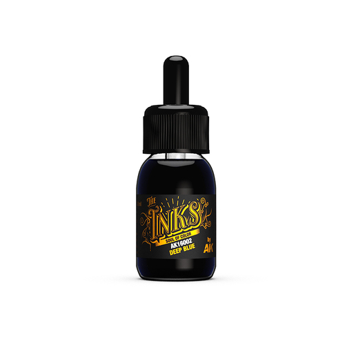 AK Interactive - The Inks - Deep Blue 30ml