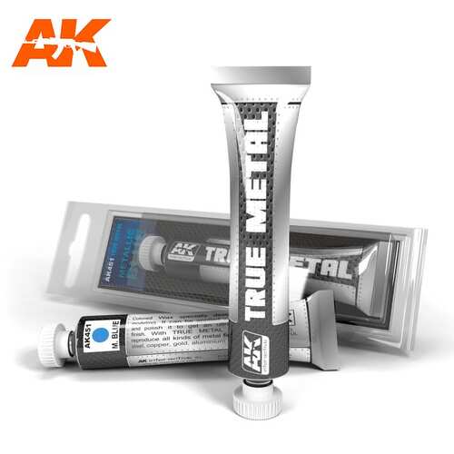 AK Interactive Wax True Metal Metalic Blue
