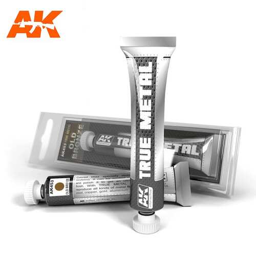 AK Interactive Wax True Metal Old Bronze