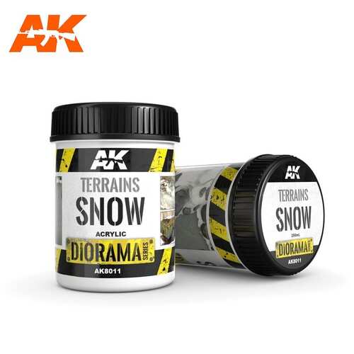 AK Interactive Dioramas - Terrains Snow 250ml