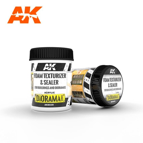 AK Interactive Dioramas: Foam Texturizer & Sealer