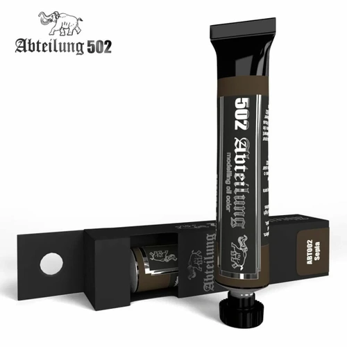 AK Interactive Abteilung 502: Sepia 20ml Oil Paint