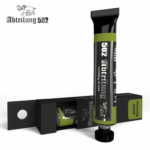 AK Interactive Abteilung 502: Cinnabar Green 20ml Oil Paint