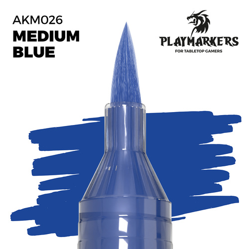AK Interactive Playmarkers: Medium Blue - Acrylic Paint Marker