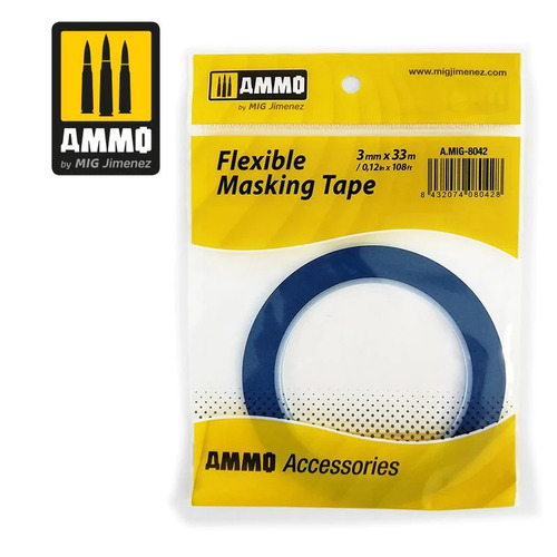Ammo Paint, Flexible Masking Tape (3mm X33M)