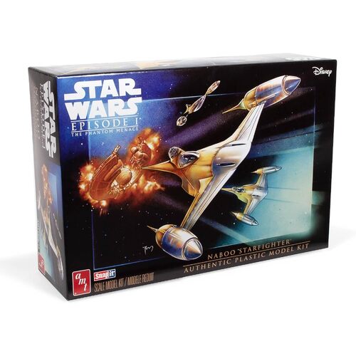 AMT 1/48 Star Wars: The Phantom Menace N-1 Naboo Starfighter (Snap) Plastic Model Kit