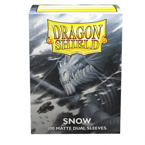 Dragon Shield - Box 100 - Dual Matte Snow