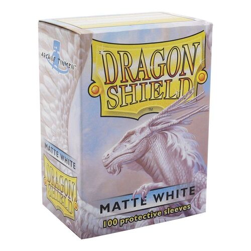 Dragon Shield - Box 100 - White MATTE