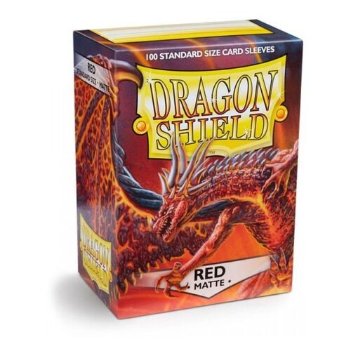 Dragon Shield - Box 100 - Red MATTE