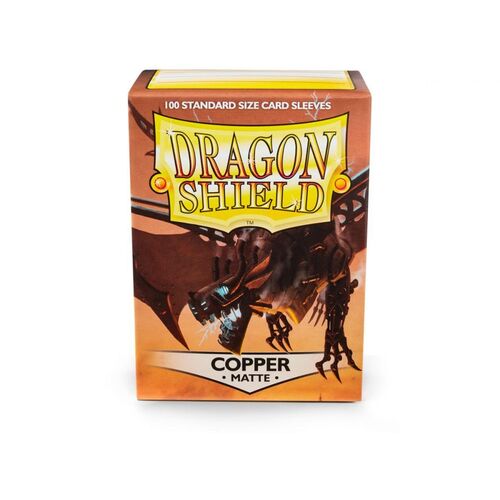 Dragon Shield - Box 100 - Copper MATTE