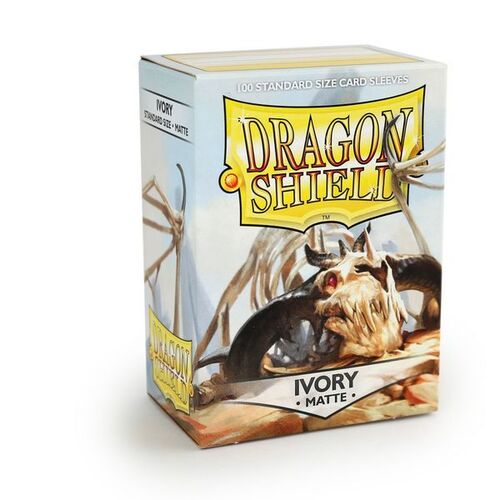 Dragon Shield - Box 100 - Ivory MATTE