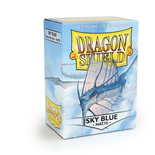 Dragon Shield - Box 100 - Sky Blue MATTE