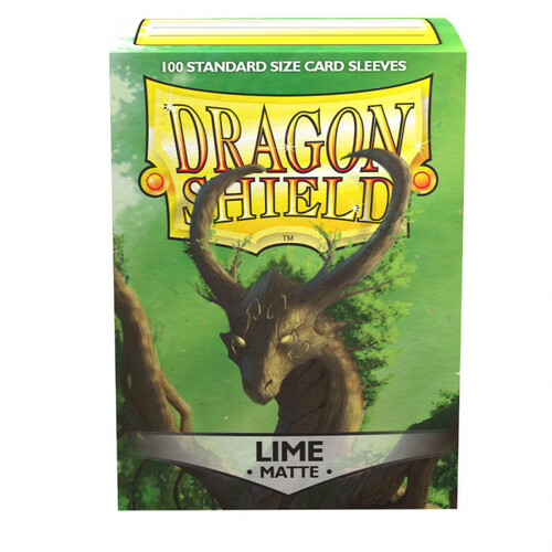 Dragon Shield - Box 100 - Matte Lime
