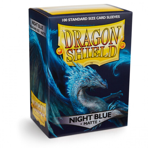 Dragon Shield - Box 100 - Night Blue MATTE