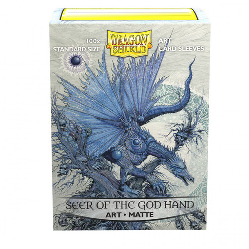 Dragon Shield Matte Art -100 - Seer of the God Hand