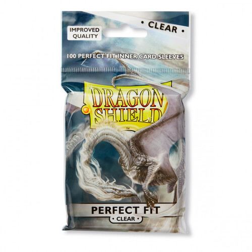 Dragon Shield Perfect Fit - Clear - 100 pack