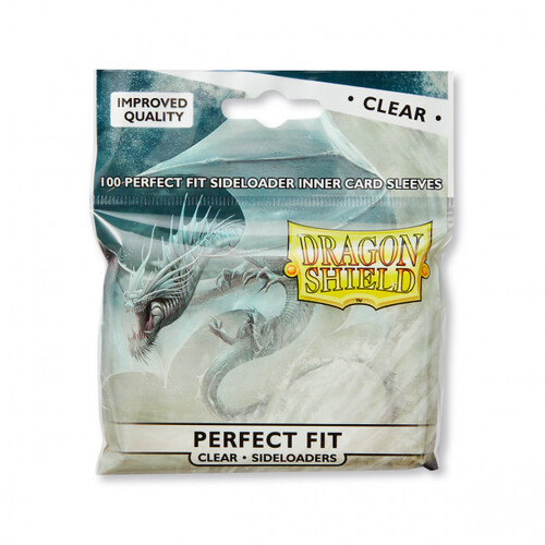 Dragon Shield Perfect Fit Sideloaders - Clear - 100 pack