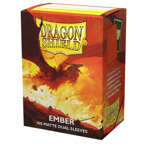 DRAGON SHIELD: CLEAR- MATTE SLEEVES – Games and Stuff