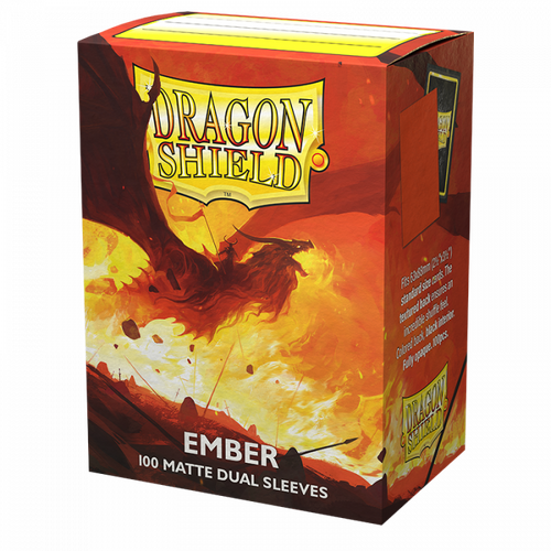 Dragon Shield - Box 100 - Standard Size Dual Matte Ember