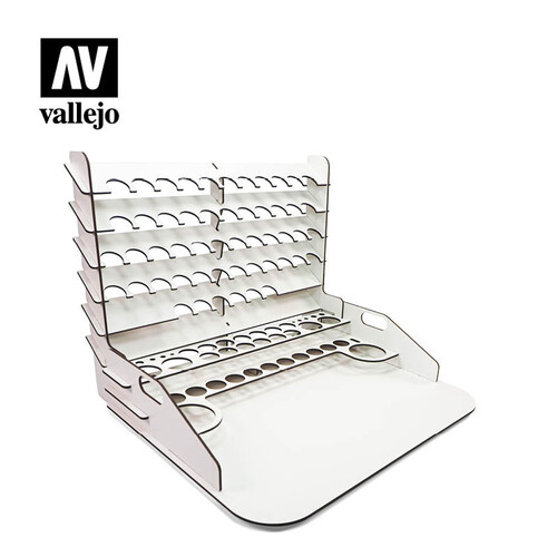 Vallejo Paint display and work station (40x30cm) with vertical storage [26012]