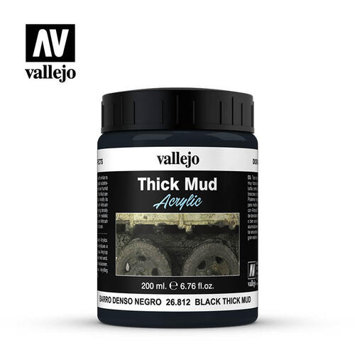 Vallejo Diorama Effects Black Mud