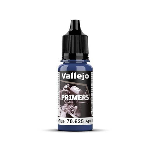 Vallejo Surface Primer Ultramarine Blue 18 ml Acrylic Paint - New Formulation