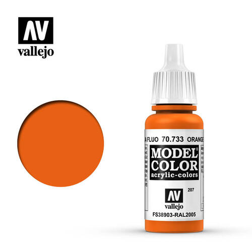 Model Colour Fluorescent Orange