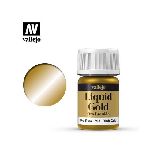 Model Colour Metallic Rich Gold (Alcohol Base) 35 ml