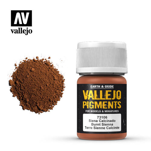Vallejo Pigments - Burnt Sienna 30 ml