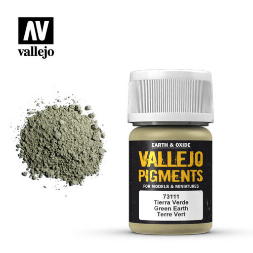 Vallejo Pigments - Green Earth 30 ml